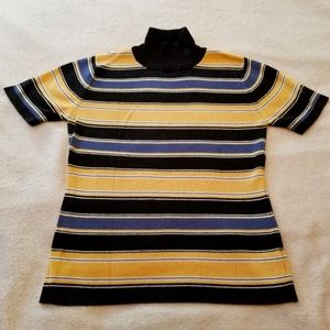 Vintage Striped Sweater Size Small